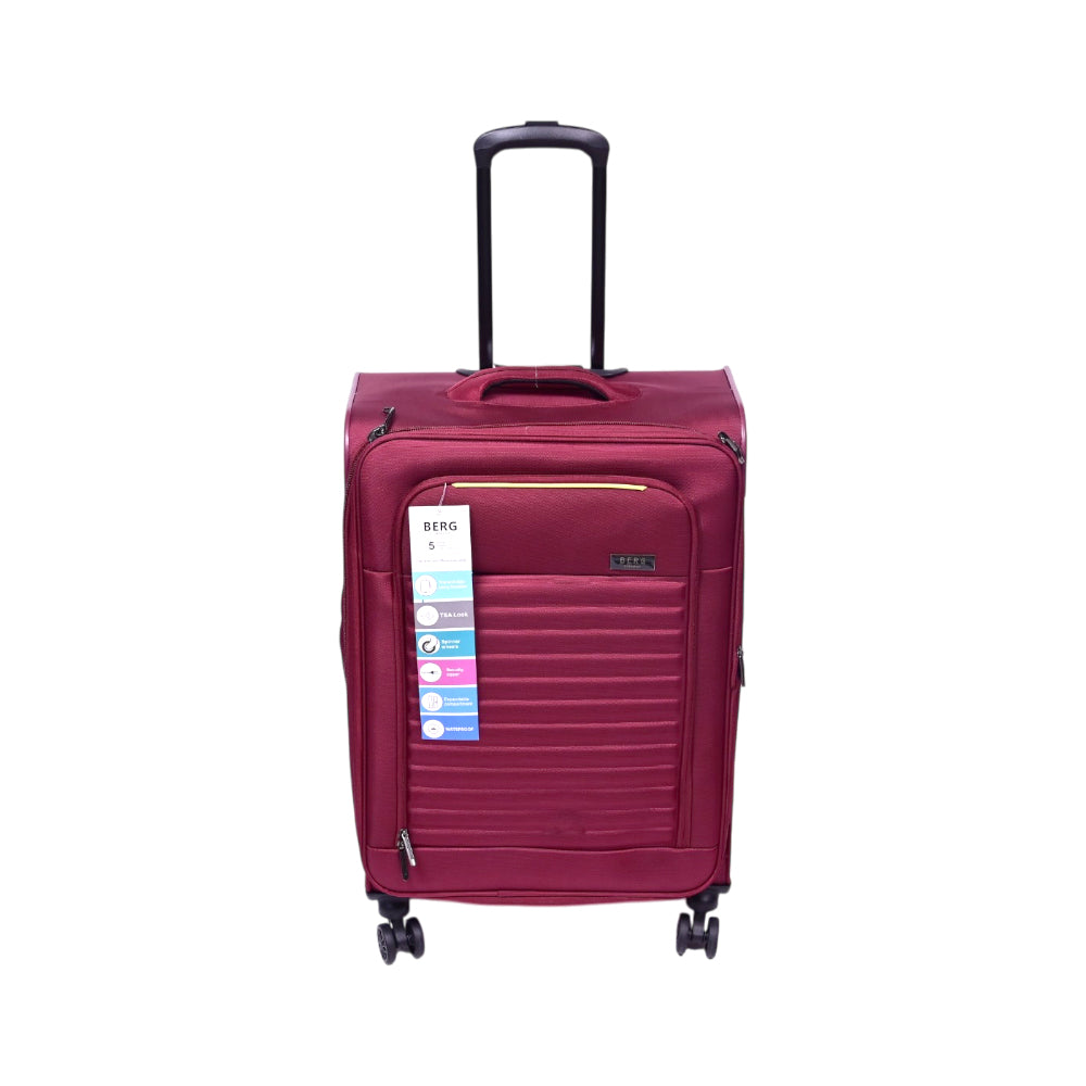 BERG GERMAN TROLLEY CASE NG RED 24 INCH