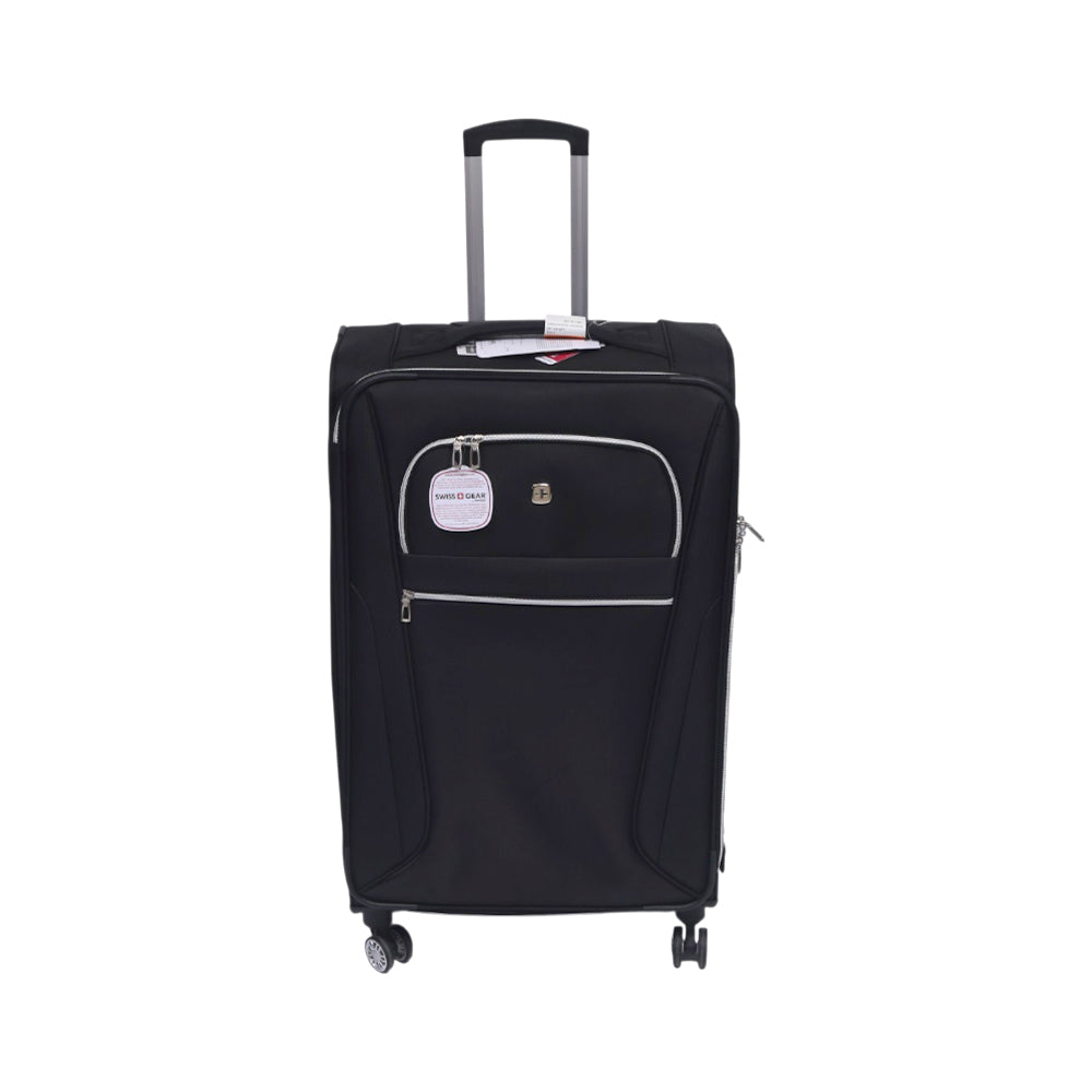 SWISS GEAR TROLLEY CASE CHECK LITE BLACK 29 INCH