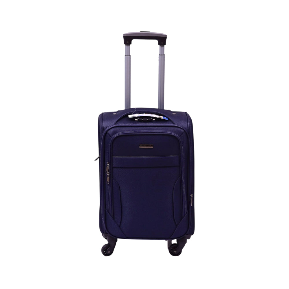 SAIMEIDE TROLLEY CASE  NAVY 20 INCH