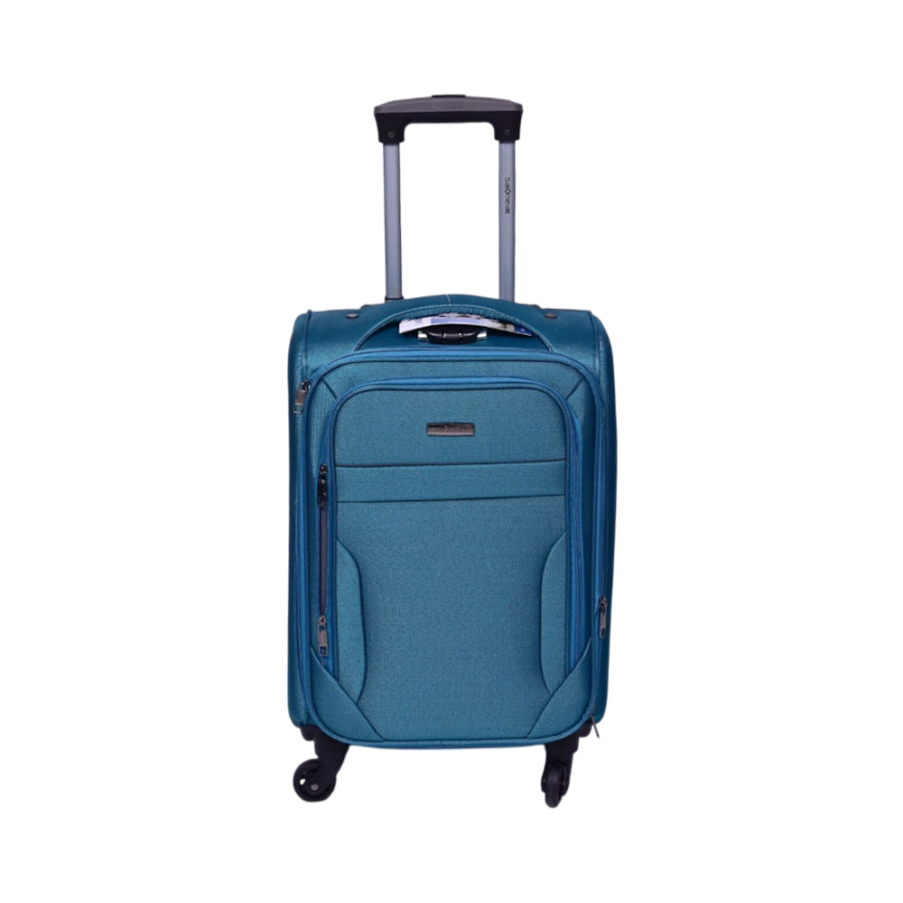 SAIMEIDE TROLLEY CASE  GREEN 20 INCH