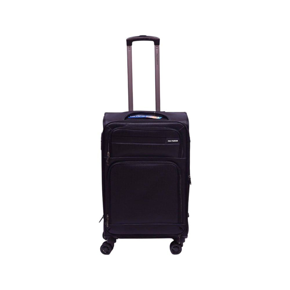 POLO FASHION TROLLEY CASE  BLACK 24 INCH