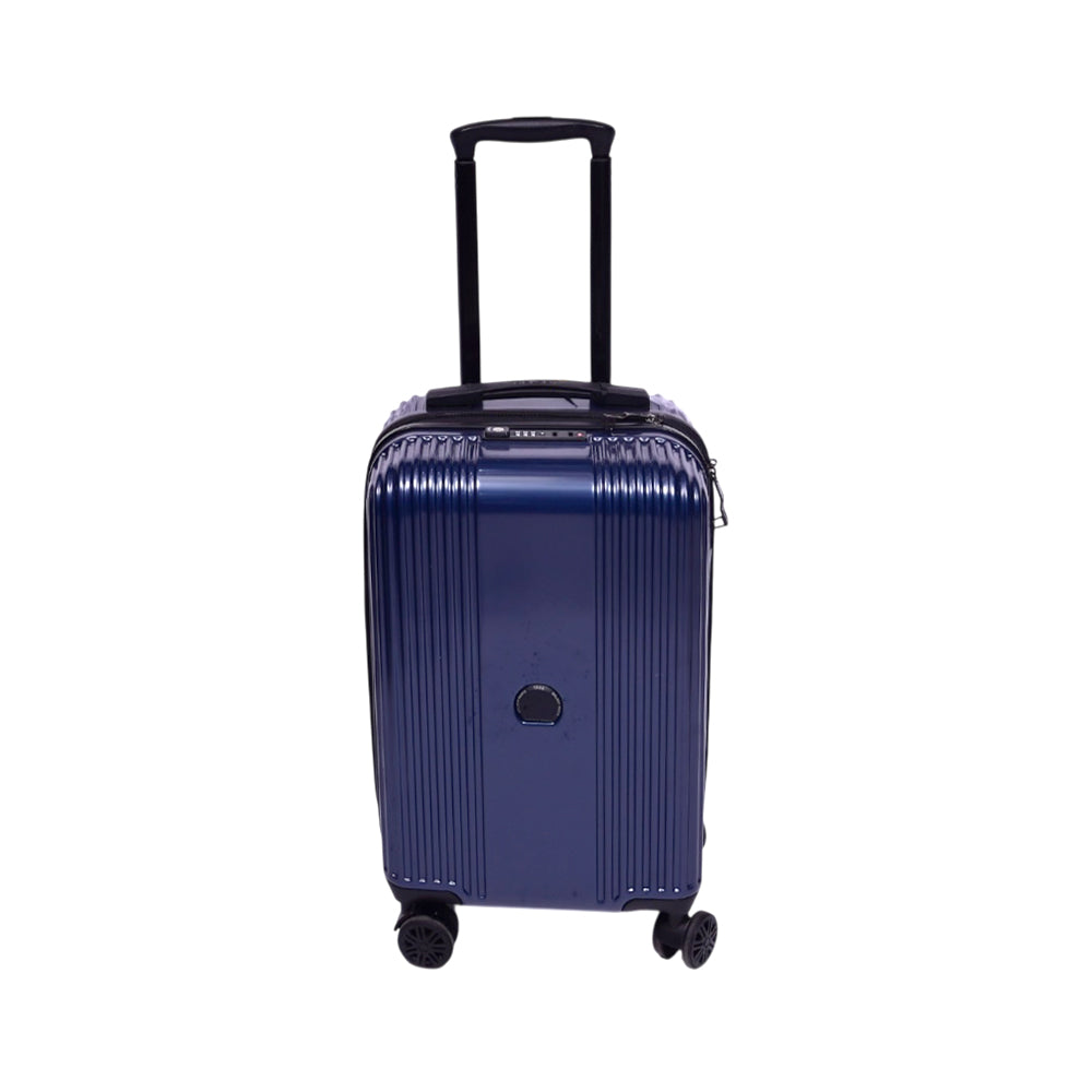 DELSEY TROLLEY CASE OPHIELE PLUS BLUE 20 INCH
