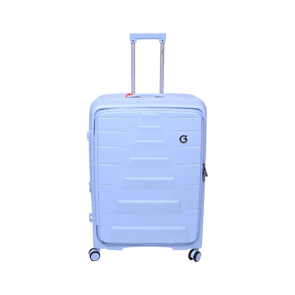 GOBY LONDON TROLLY CASE EUAN BLUE 28 INCH