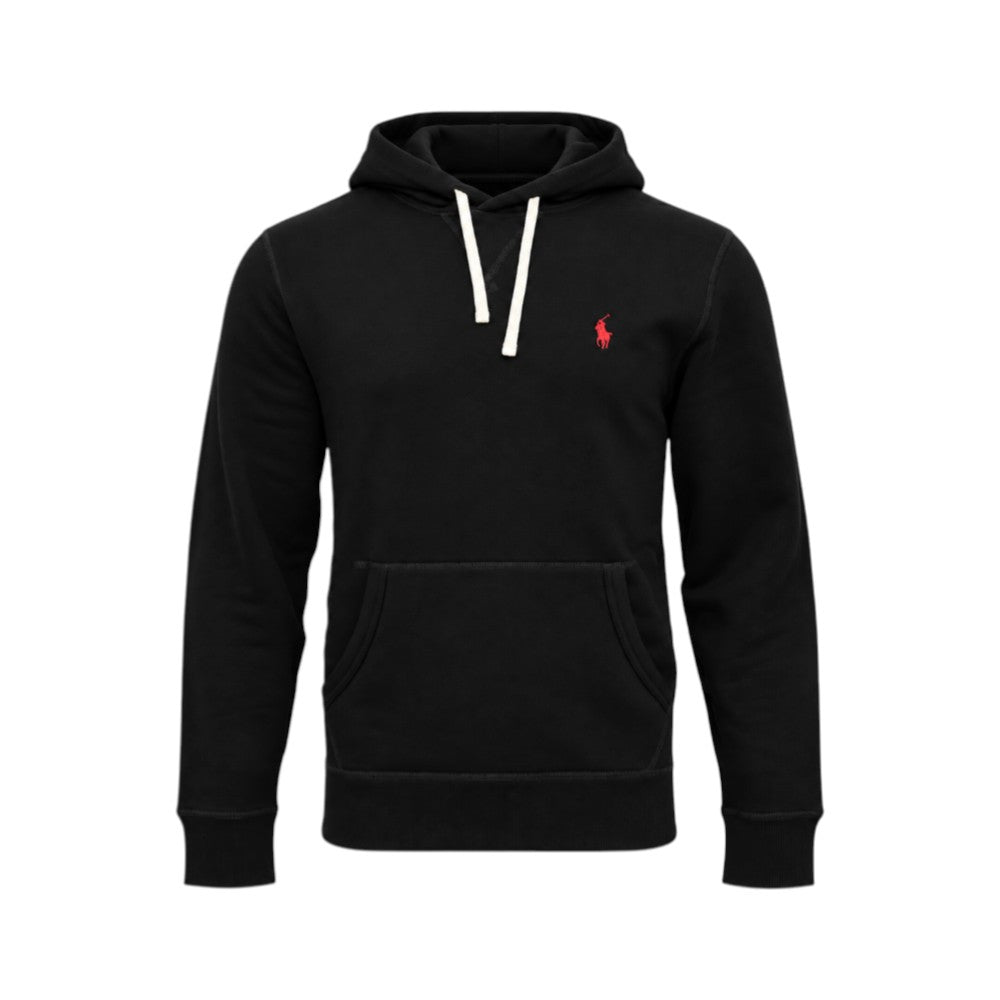 RL MEN L/S HOODIE 778008 BLK (IR)