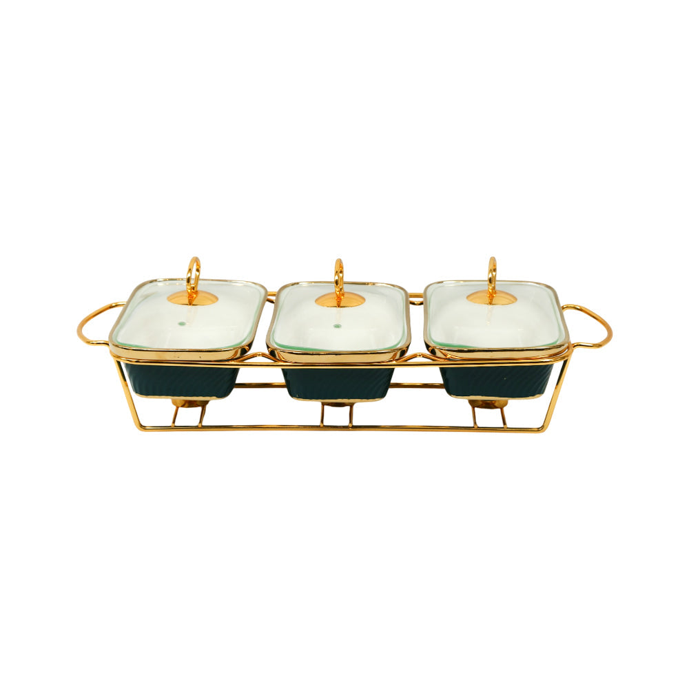 DONGA RECTANGULAR MORE & MORE 3IN1 CX2532A-3A GREEN