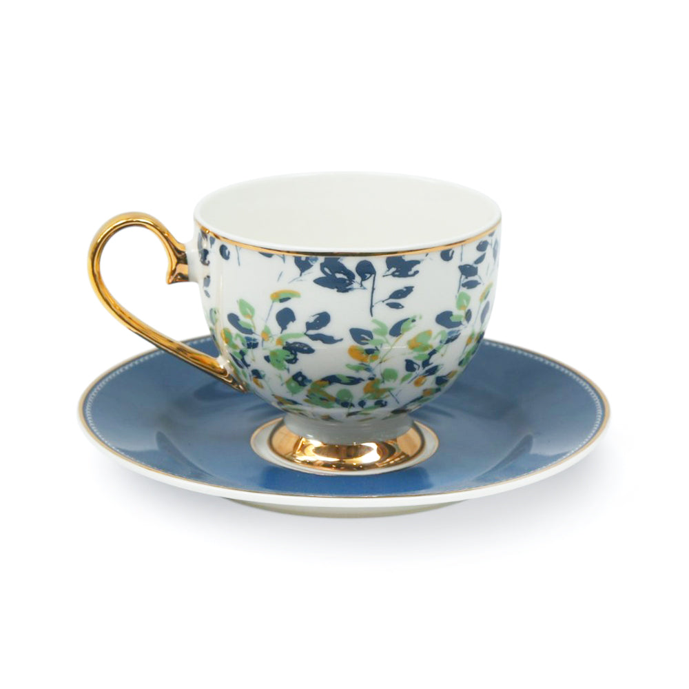 CUP & SAUCER SET 6PC MORE & MORE DS24C116
