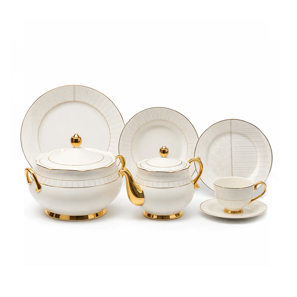 DINNER SET 89PC MORE & MORE DS23A159