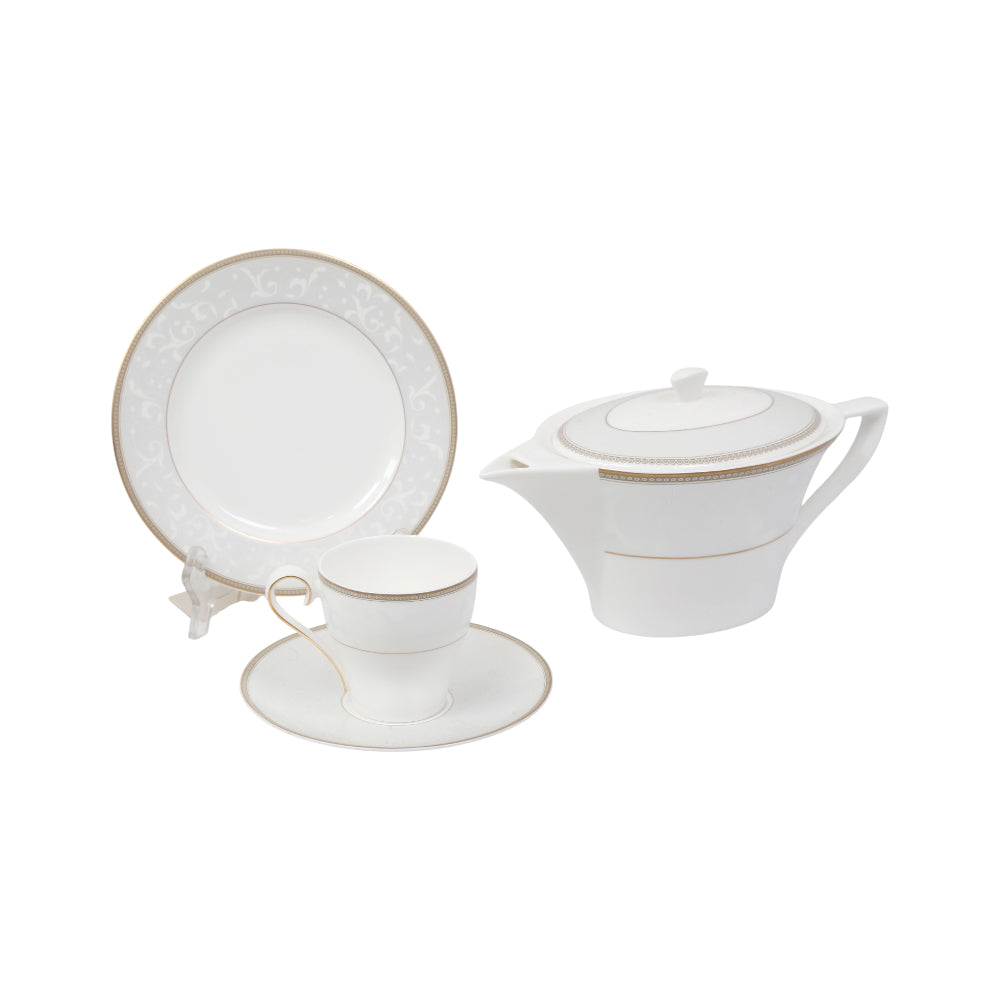 TEA SET 24PC HANKOOK FINE BONE CHINA KOREA B