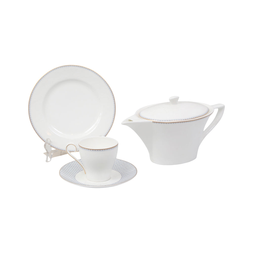 TEA SET 24PC HANKOOK FINE BONE CHINA KOREA D