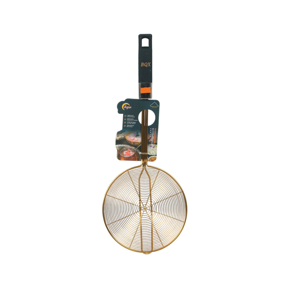 FRY STRAINER ROUND 16 CM GOLDEN LY34086 ZIK
