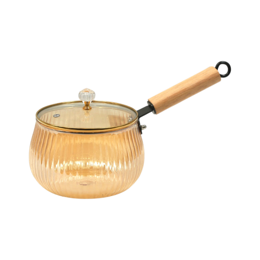 SAUCE PAN BOROSILICATE 2.5 LTR Q8324-1H