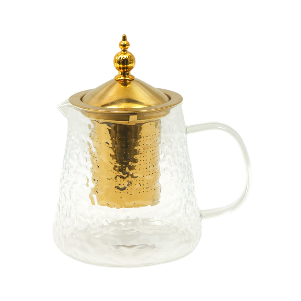 TEA POT BOROSILICATE 850 ML Q1022-1