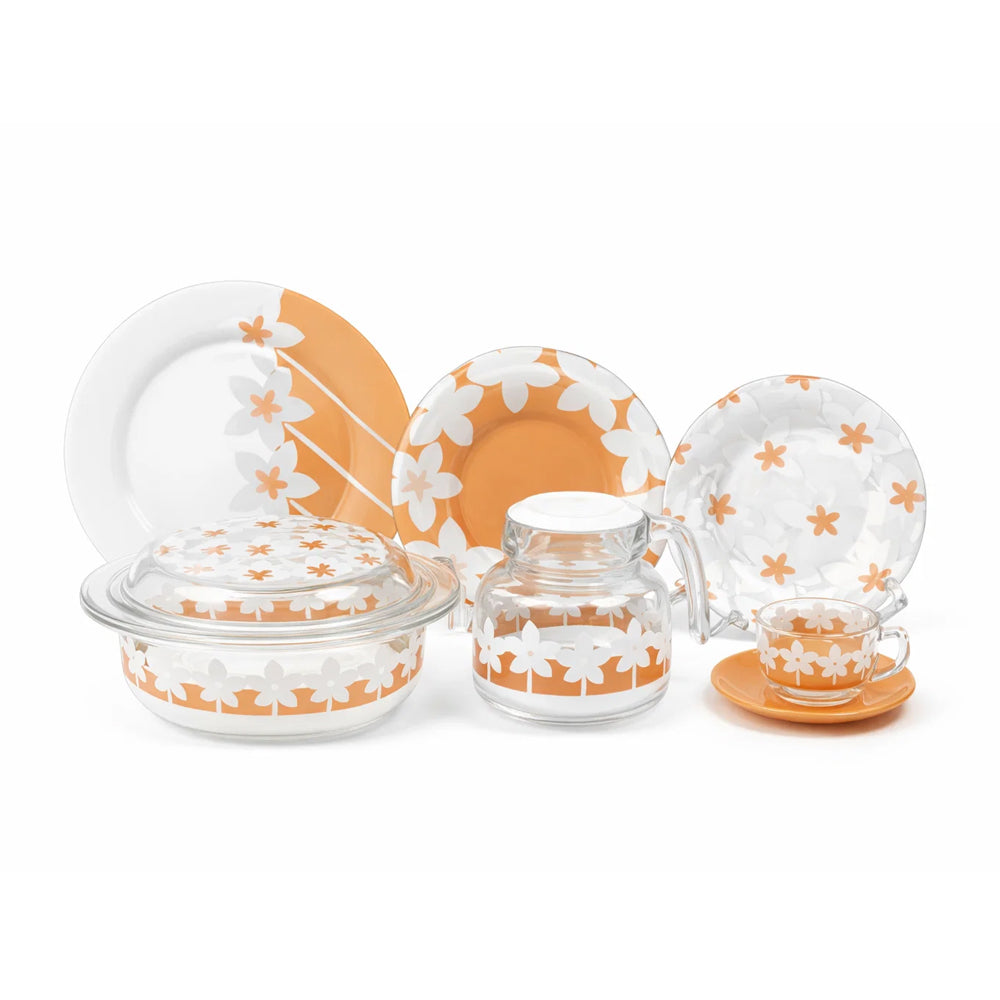 DINNER SET 71PC LUMINARC PIMPRENELLE CHOCOLATE