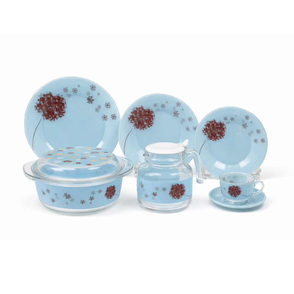 DINNER SET 71PC LUMINARC STELLA BLUE