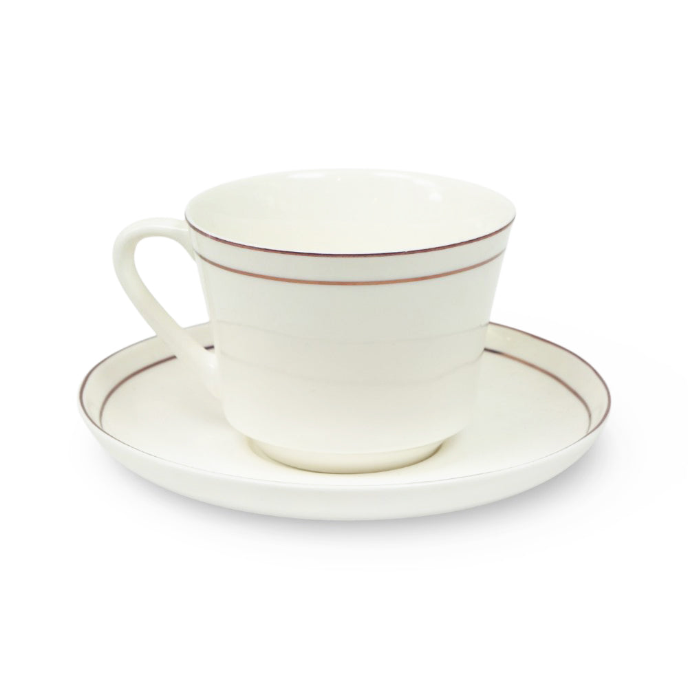 CUP & SAUCER BONE CHINA GGK-SH136 (PACK OF 6)