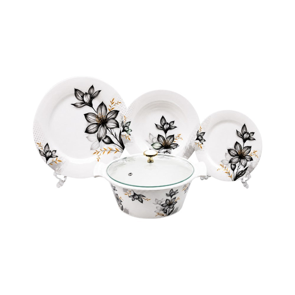 DINNER SET 72PC MELAMINE ONESTO NO17