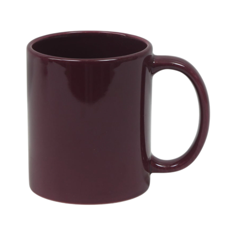 MUG STONEWARE 100 DARK PURPLE FT