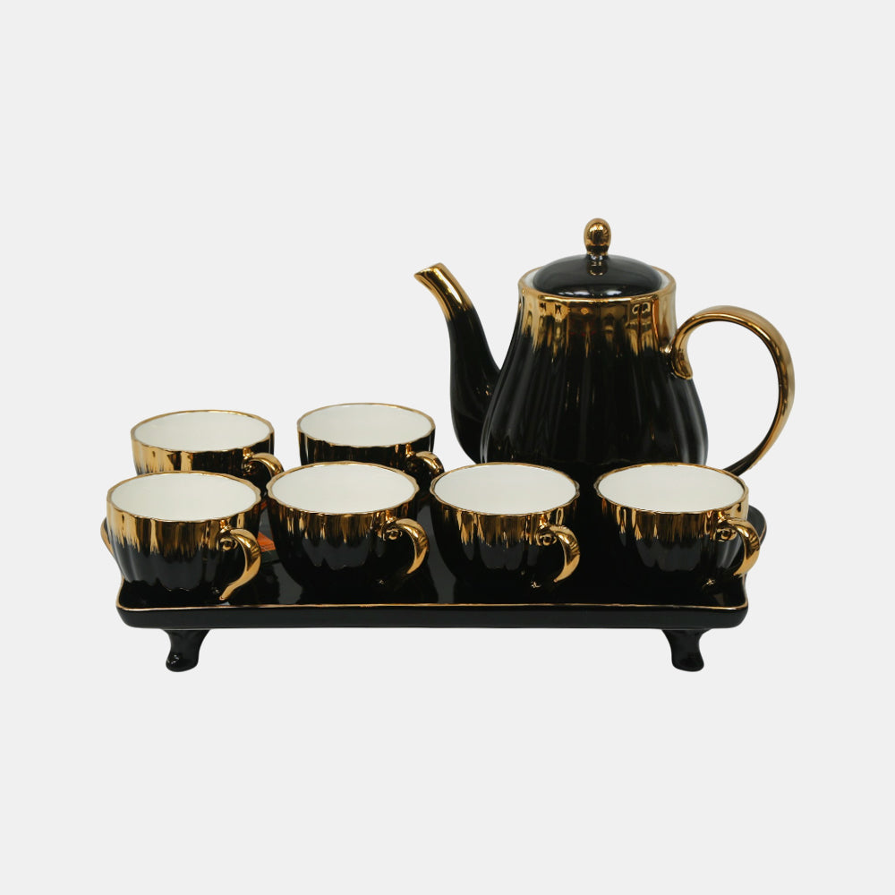 COFFEE SET 9PC CERAMIC BY861-4 HFE