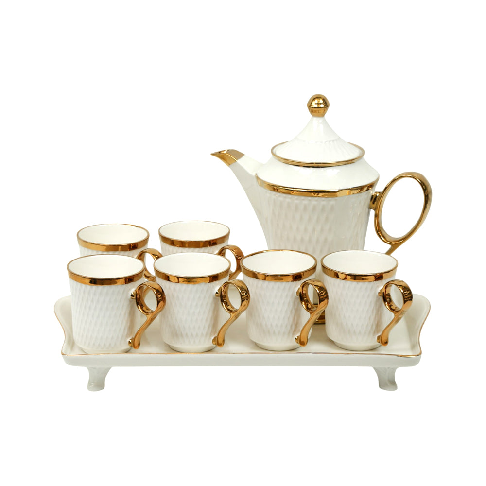 COFFEE SET 9PC CERAMIC BY858-1 HFE