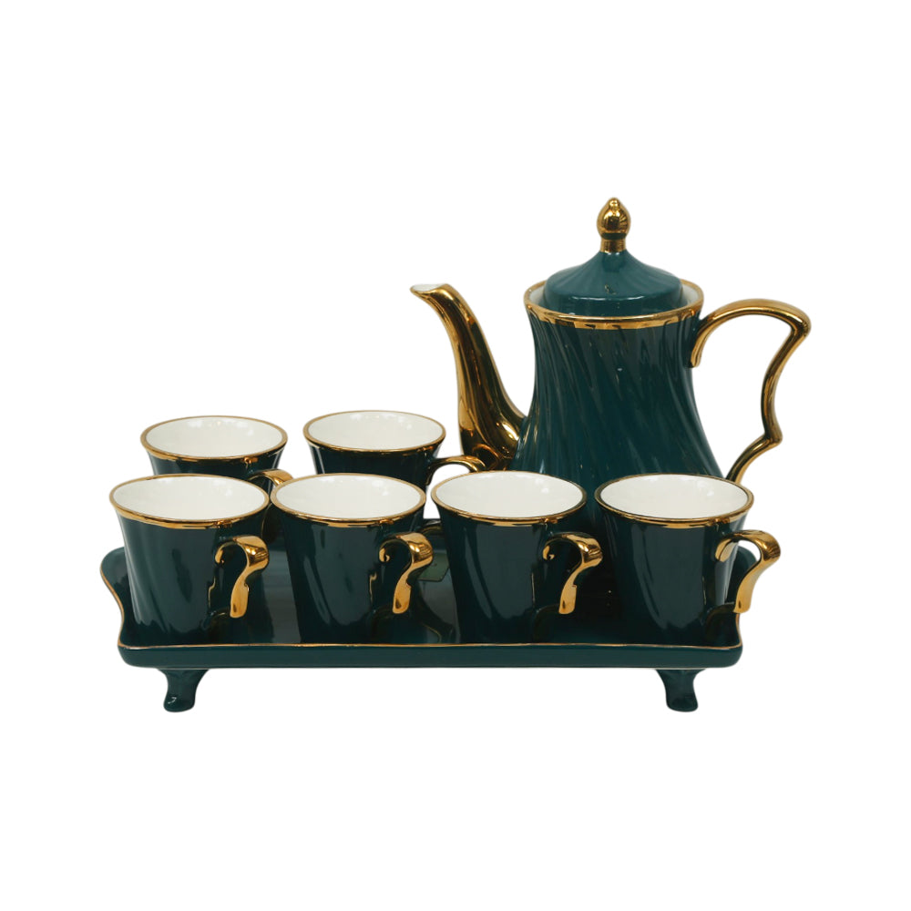 COFFEE SET 9PC CERAMIC BY861-3 HFE