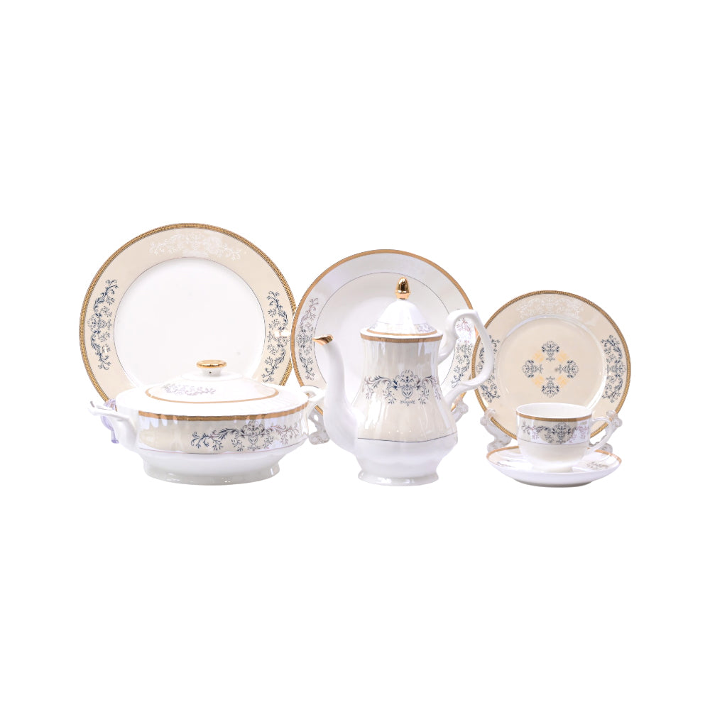 DINNER SET 61PC BONE CHINA EN331 KC