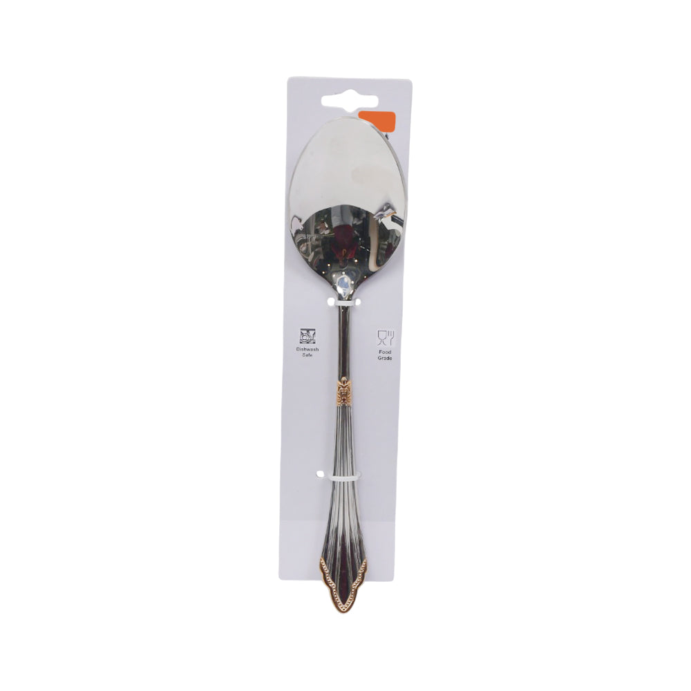 SPOON SERVING ROYAL BISTRO IR GOLDEN/SILVER 2010