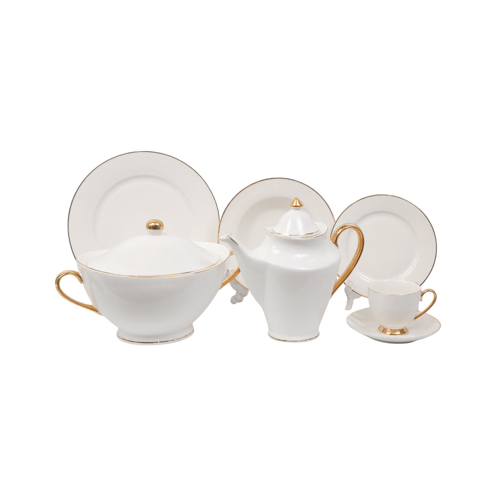 DINNER SET 61PC BONE CHINA XYB GGK AH
