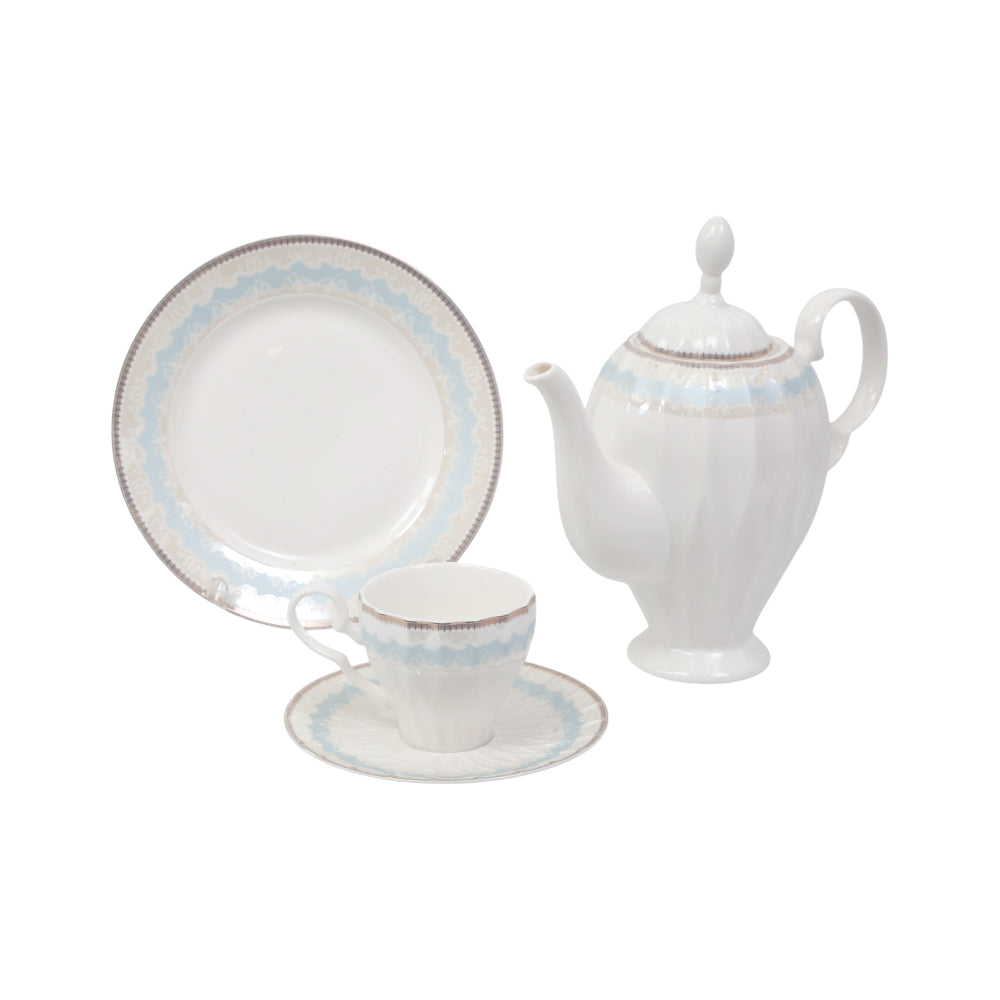 TEA SET 24PC BONE CHINA TY630841