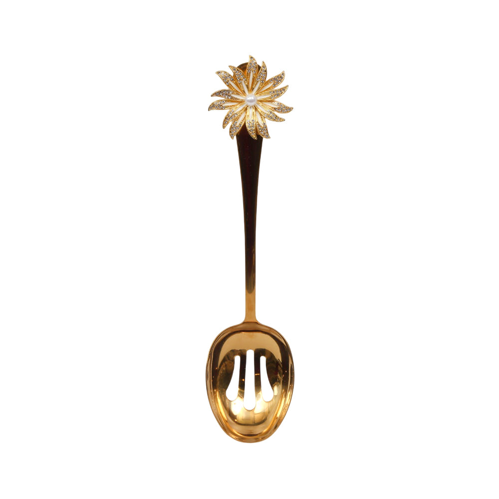 SPOON SERVING GOLDEN 7099-19 ZIK
