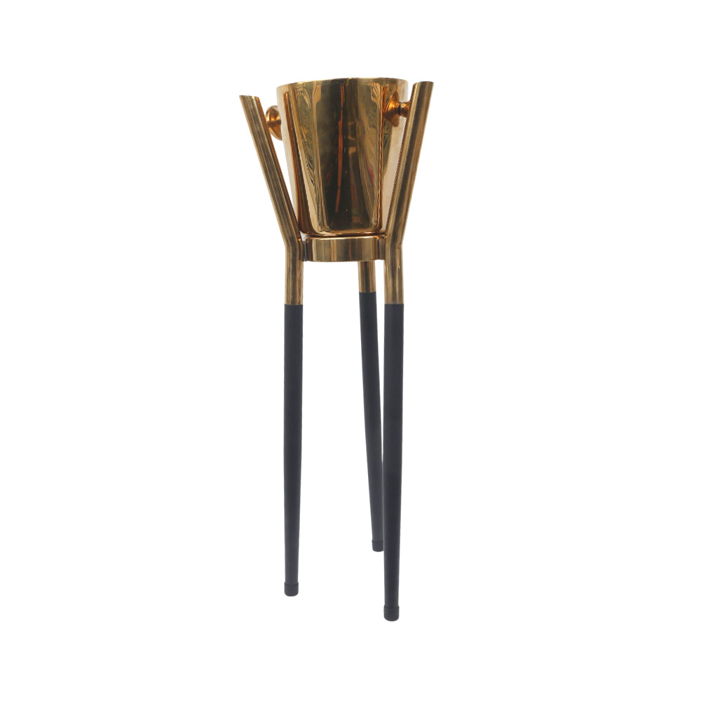 ICE BUCKET STEEL WITH STAND IR 16576-8/9