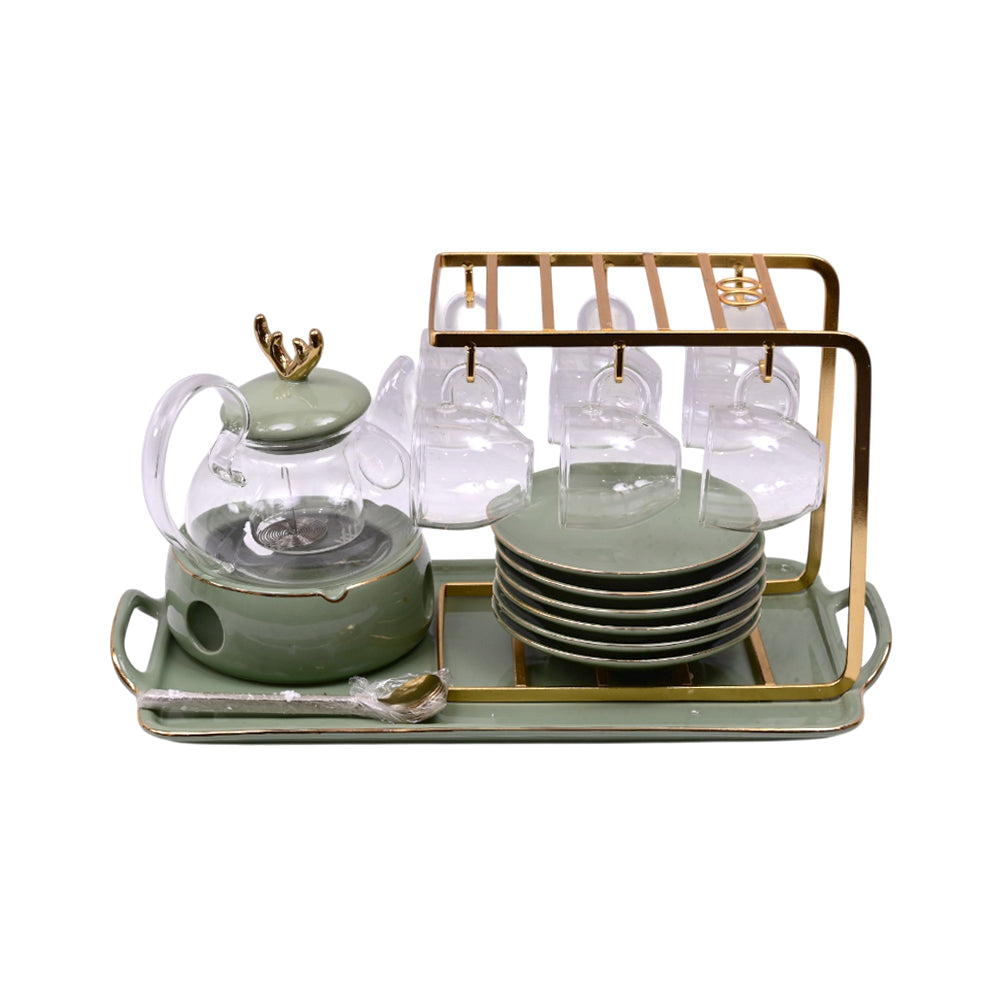 COFFEE SET 17PC CERAMIC 7874-2  HFE