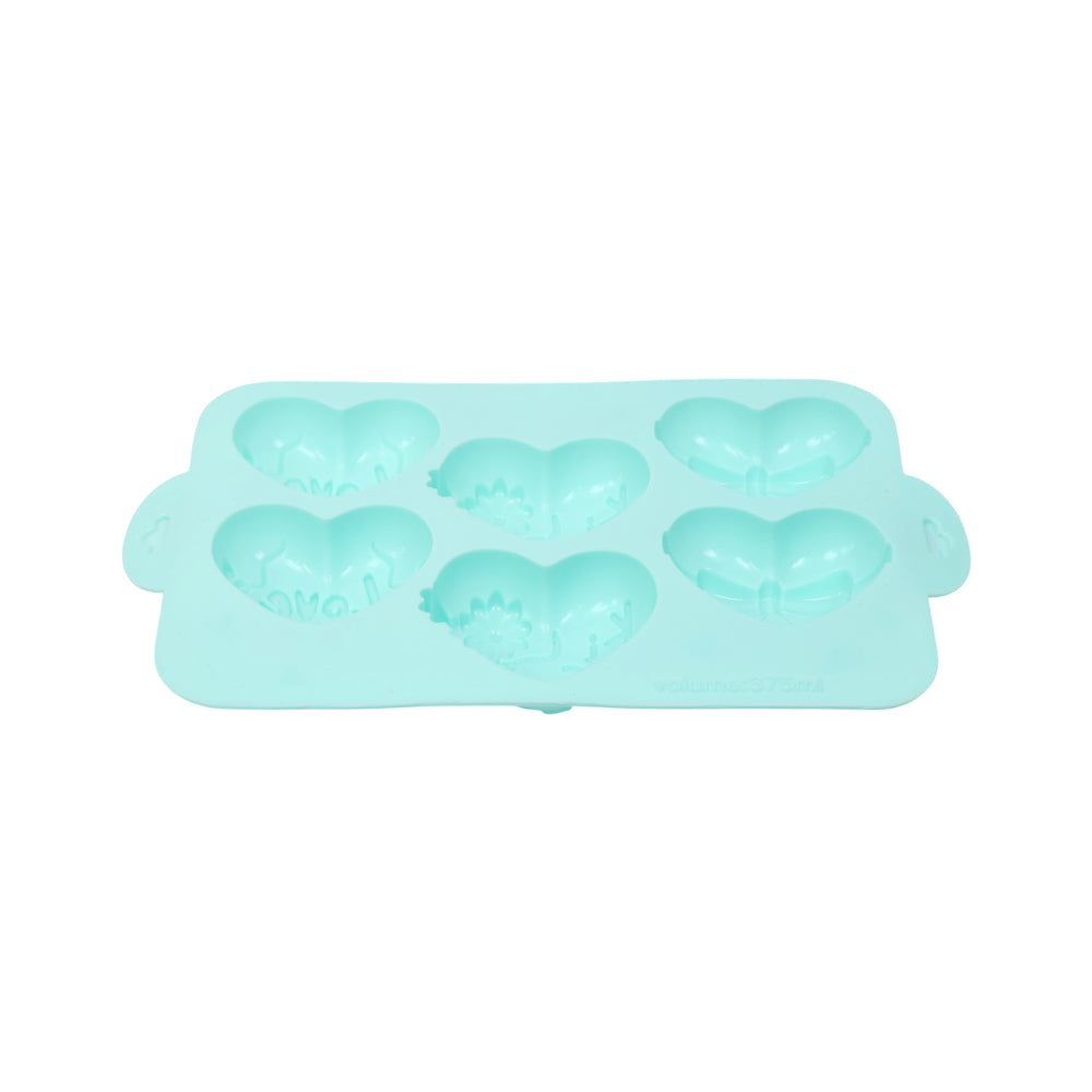 MUFFIN PAN 6 CUPS SILICONE IR YH1236/E19-21