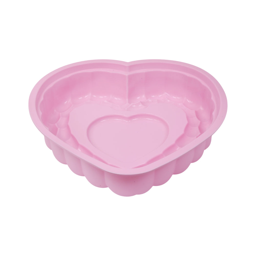 CAKE PAN HEART SILICONE IR YH406/E37-39
