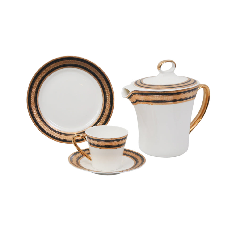 TEA SET 24PC BONE DESIGN NO.2