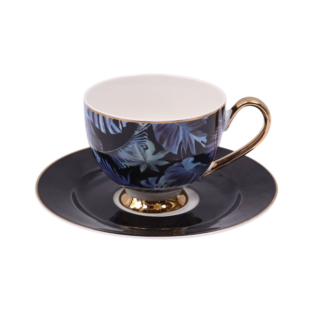 CUP & SAUCER SET 6PC MORE & MORE DS21C401