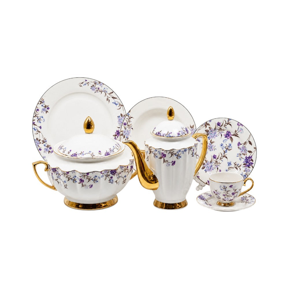 DINNER SET 65PC MORE & MORE DS24E006