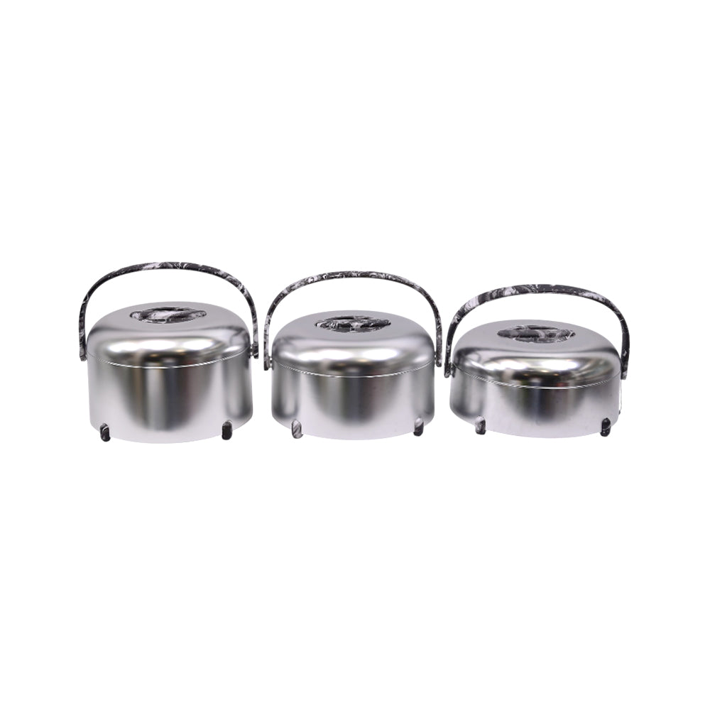 HOT POT SET 3PC FOREVER GOLD EM-MS/BM