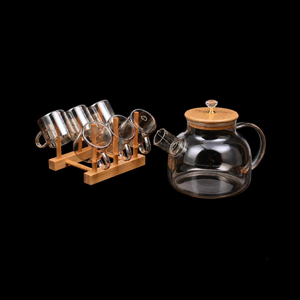 COFFEE SET 9PC BOROSILICATE Q1018-7H