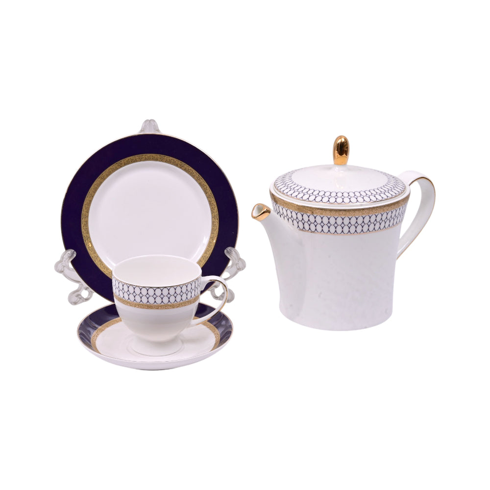 TEA SET 24PC BONE CHINA ONE MORE H3-23