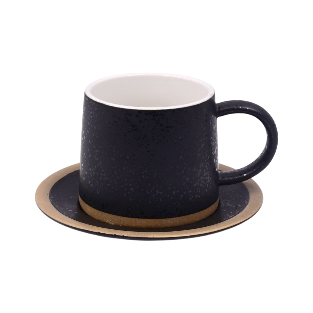 CUP & SAUCER SET CERAMIC IR LW8 (Pack of 6)