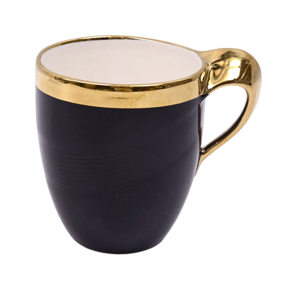 MUG SET 7 PCS CERAMIC JD8242 BLACK  JT