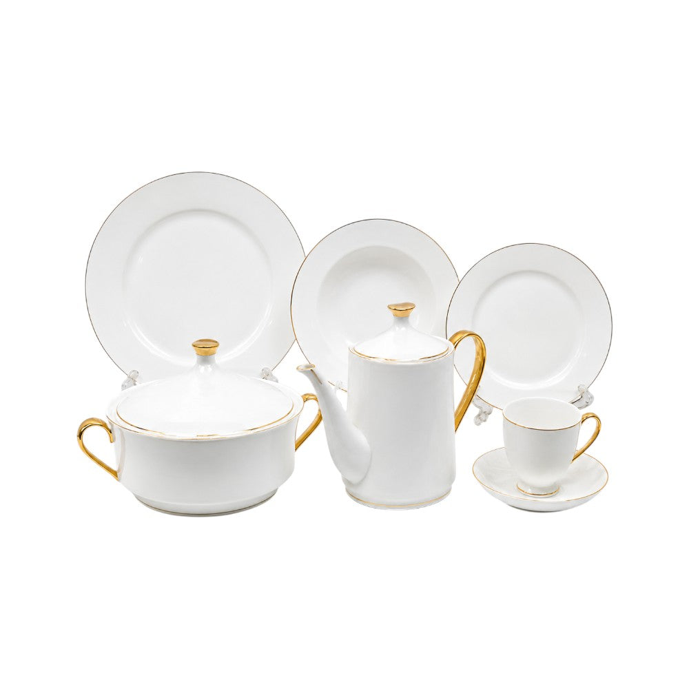 DINNER SET 61PC BONE CHINA TY-GGK AFK