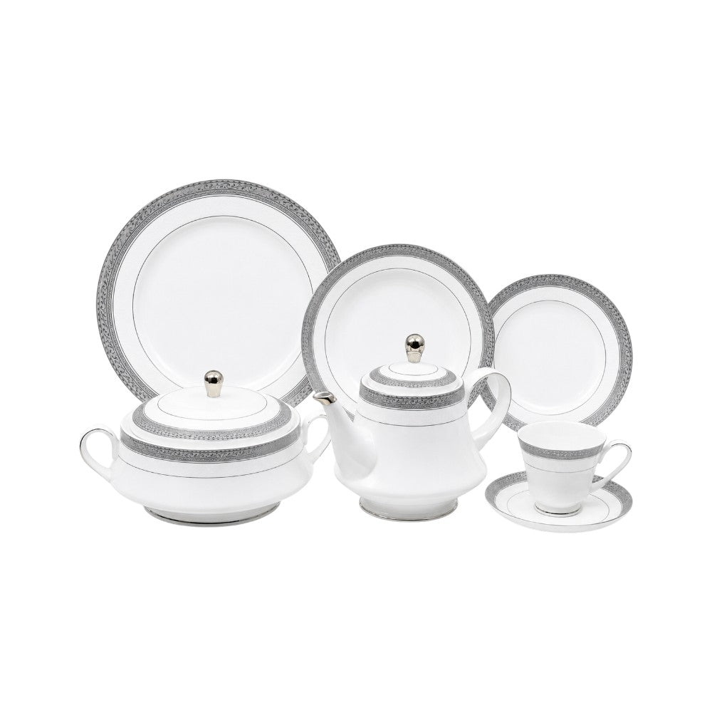 DINNER SET 61PC SUPER BONE JH006 APK