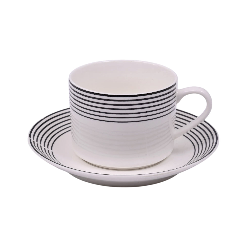 CUP SAUCER BONE CHINA SH053B 03205 RC-Pack of 6