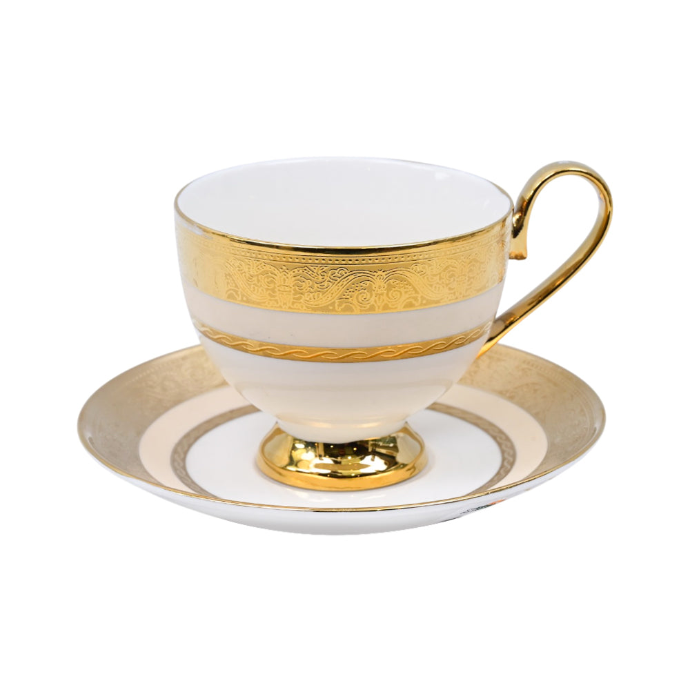 CUP & SAUCER SET 6 PC ROYAL BISTRO IR YKD19063