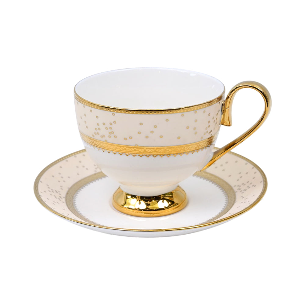 CUP & SAUCER SET 6 PC ROYAL BISTRO IR YKD23074