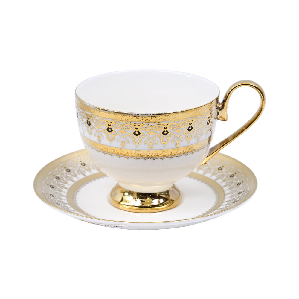 CUP & SAUCER SET 6 PC ROYAL BISTRO IR YS19097