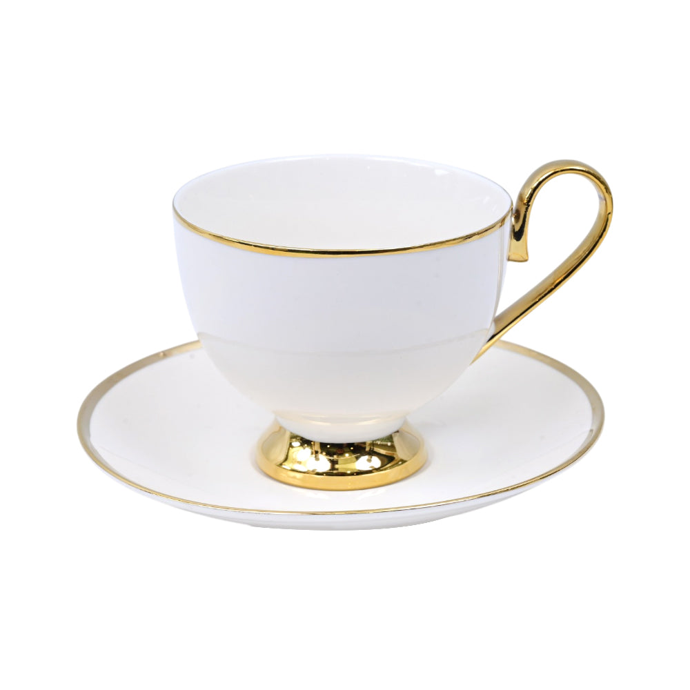 CUP & SAUCER SET 6 PC ROYAL BISTRO IR Z01