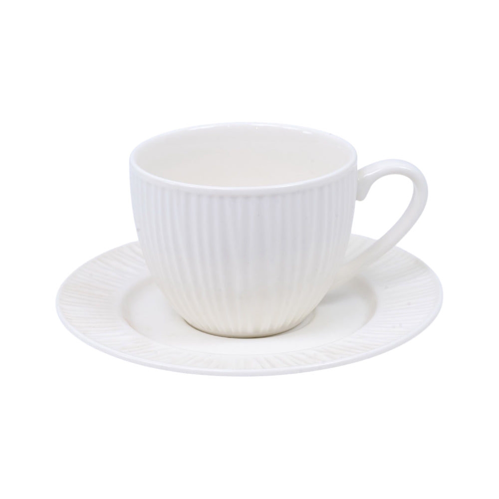 CUP & SAUCER SET 6 PC ROYAL BISTRO IR HC001