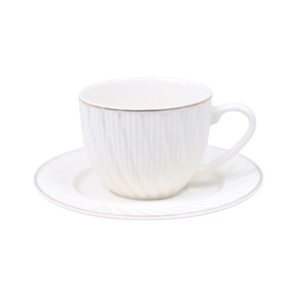 CUP & SAUCER SET 6 PC ROYAL BISTRO IR GKHC003